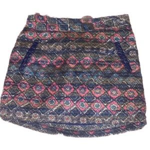 Genuine Kids by Oshkosh Unique Embroidered Boho Toddler Girls Skirt Size 3T